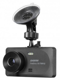 Видеорегистратор Digma FreeDrive 109 TRIPLE черный 1Mpix 1080x1920 1080p 150гр. JL5601 от магазина РЭССИ