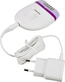 Эпилятор Philips BRE225/00 скор.:2 от электр.сети белый/фиолетовый от магазина РЭССИ