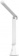 Картинка Светильник Yeelight Rechargeable Folding Desk Lamp (YLTD11YL) настольный на основание белый от магазина РЭССИ Светильник Yeelight Rechargeable Folding Desk Lamp (YLTD11YL) настольный на основание белый от магазина РЭССИ