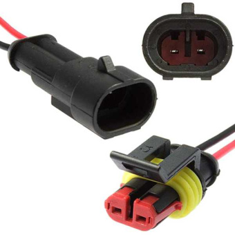 SuperSeal 1.5, 2PIN MF (18AWG 20cm) от магазина РЭССИ