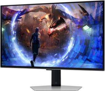 Монитор Samsung 27" Odyssey G6 S27DG600SIXCI черный OLED LED 1ms 16:9 HDMI матовая HAS Piv 250cd 178гр/178гр 2560x1440 360Hz FreeSync Premium Pro DP Quad 2K (1440p) USB 6.9кг от магазина РЭССИ