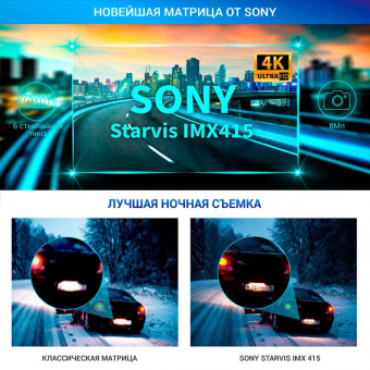 Видеорегистратор с радар-детектором TrendVision DriveCam Real 4K Signature GPS от магазина РЭССИ