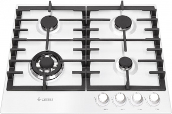 Газовая варочная поверхность Gefest ПВГ 1214-01 белый от магазина РЭССИ