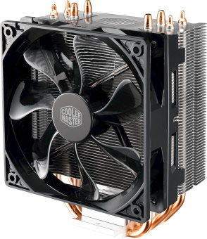Устройство охлаждения(кулер) Cooler Master Hyper 212 LED Soc-AM4/1151/1200/2066 черный 4-pin 9-31dB Al+Cu 130W 634gr Ret (RR-212L-16PR-R1) от магазина РЭССИ