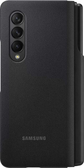 Чехол (клип-кейс) Samsung для Samsung Galaxy Z Fold3 Flip Cover with Pen черный (EF-FF92PCBEGRU) от магазина РЭССИ