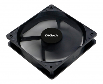 Вентилятор Digma DFAN-120-7 120x120x25mm 3-pin 4-pin (Molex)23dB 73gr Ret от магазина РЭССИ