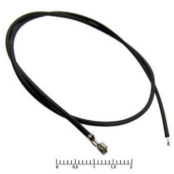 HB 2,00 mm AWG26 0,3m black от магазина РЭССИ