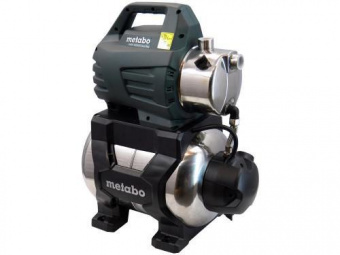 Насосная станция напорный Metabo HWW 4500/25 INOX PLUS 1300Вт 4500л/час (в компл.:Фирменный обратный клапан) (600973000) от магазина РЭССИ