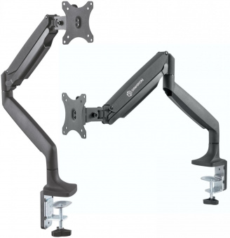 Кронштейн для мониторов Onkron G100 белый 13"-32" макс.9кг настольный поворот и наклон верт.перемещ. от магазина РЭССИ