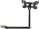 Кронштейн для телевизора Kromax OPTIMA-408 черный 22"-65" макс.30кг настенный поворотно-выдвижной и наклонный от магазина РЭССИ