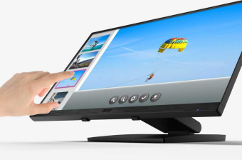 Монитор Acer 23.8" UT241Ybmiuzx черный IPS LED 8ms 16:9 HDMI M/M матовая 250cd 178гр/178гр 1920x1080 75Hz VGA FHD USB Touch 5.33кг от магазина РЭССИ