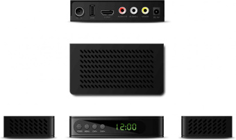 Ресивер DVB-T2 Hyundai H-DVB240 черный от магазина РЭССИ