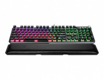 Клавиатура MSI VIGOR GK71 SONIC механическая серый/черный USB Multimedia for gamer LED (подставка для запястий) (S11-04RU234-CLA) от магазина РЭССИ
