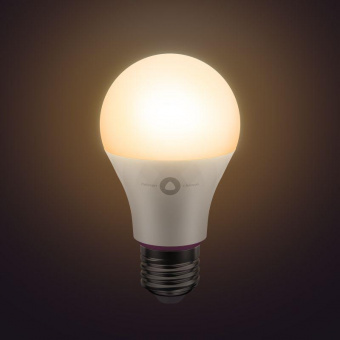 Умная лампа Yandex YNDX-00501 E27 8Вт 806lm Wi-Fi от магазина РЭССИ