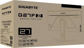 Монитор Gigabyte 27" G27F 2 черный IPS LED 1ms 16:9 HDMI полуматовая HAS 1000:1 400cd 178гр/178гр 1920x1080 165Hz FreeSync Premium DP FHD USB 5.2кг от магазина РЭССИ