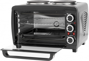 Мини-печь Galaxy Line GL 2606 26л. 3100Вт черный/серебристый от магазина РЭССИ