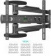 Картинка Кронштейн для телевизора Onkron NP47 черный 40"-75" макс.35кг настенный поворот и наклон от магазина РЭССИ Кронштейн для телевизора Onkron NP47 черный 40"-75" макс.35кг настенный поворот и наклон от магазина РЭССИ