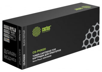 Картридж лазерный Cactus CS-PH3020 106R02773 черный (1500стр.) для Xerox Phaser 3020/3020BI от магазина РЭССИ