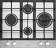 Газовая варочная поверхность Darina 3T M 303 Х нержавеющая сталь от магазина РЭССИ