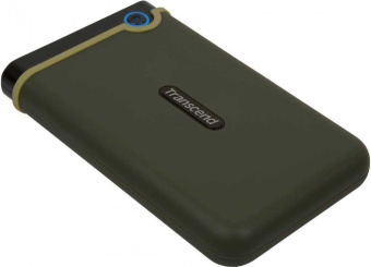 Жесткий диск Transcend USB 3.0 1Tb TS1TSJ25M3G StoreJet 25M3 (5400rpm) 2.5" зеленый от магазина РЭССИ