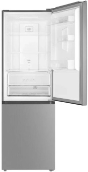 Холодильник Weissgauff WRK 185 Total NoFrost Inverter Inox 2-хкамерн. нержавеющая сталь инвертер от магазина РЭССИ