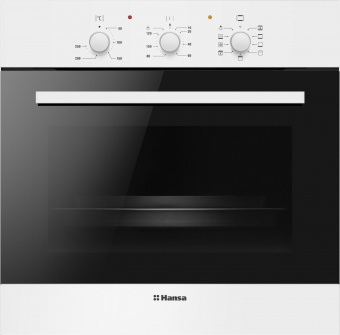 Духовой шкаф Электрический Hansa BOEW681021 белый/черный от магазина РЭССИ