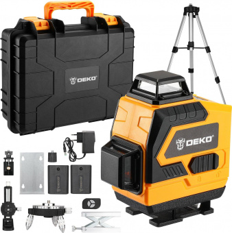 Лазерный уровень Deko DKLL16 & tripod 1 m от магазина РЭССИ