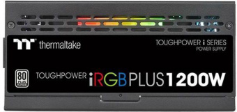 Блок питания Thermaltake ATX 1200W Toughpower iRGB Plus 80+ platinum (24+4+4pin) APFC 140mm fan color LED 12xSATA Cab Manag RTL от магазина РЭССИ
