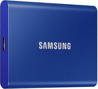 Накопитель SSD Samsung USB-C 500Gb MU-PC500H/WW T7 1.8" синий от магазина РЭССИ