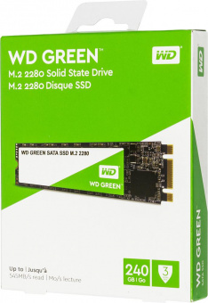 Накопитель SSD WD Original SATA III 240Gb WDS240G2G0B Green M.2 2280 от магазина РЭССИ