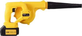 Воздуходувка-пылесос Huter CB-20/2Li пит.:от аккум. желтый от магазина РЭССИ