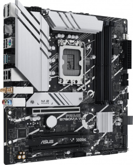 Материнская плата Asus PRIME B760M-A WIFI Soc-1700 Intel B760 4xDDR5 mATX AC`97 8ch(7.1) 2.5Gg RAID+HDMI+DP от магазина РЭССИ