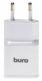 Сетевое зар./устр. Buro TJ-248W QC 3.0 15W 2.4A (QC) USB универсальное белый (TJ-248W) от магазина РЭССИ