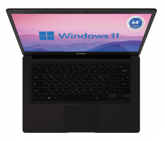 Ноутбук Digma EVE 14 C414 Celeron N4000 4Gb eMMC128Gb Intel UHD Graphics 600 14" IPS FHD (1920x1080) Windows 11 Home Single Language 64 black WiFi BT Cam 5000mAh (NCN144BXW03) от магазина РЭССИ