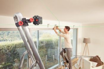 Лазерный нивелир Bosch Quigo Green + MM2 от магазина РЭССИ