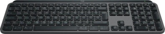 Клавиатура Logitech MX Keys S темно-серый/черный USB беспроводная BT/Radio (920-011587) от магазина РЭССИ