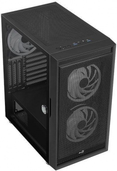 Корпус Aerocool Graphite-G-BK-v2 черный без БП ATX 6x120mm 1x140mm 2xUSB3.0 audio bott PSU от магазина РЭССИ