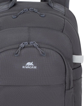 Рюкзак для ноутбука 14" Riva 5432 серый полиэстер женский дизайн от магазина РЭССИ