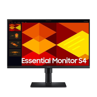 Монитор Samsung 24" Essential S4 S24D400GAIXCI черный IPS LED 16:9 HDMI матовая HAS Piv 1000:1 250cd 178гр/178гр 1920x1080 100Hz DP FHD USB 3.5кг от магазина РЭССИ
