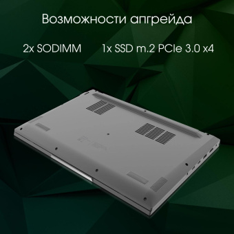 Ноутбук Digma Pro Fortis M Core i5 1334U 16Gb SSD512Gb Intel Iris Xe graphics 14.1" IPS FHD (1920x1080) Windows 11 Pro grey WiFi BT Cam 4000mAh (DN14P5-ADXW04) от магазина РЭССИ