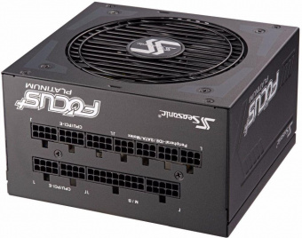 Блок питания Seasonic ATX 750W FOCUS Plus SSR-750PX 80+ platinum 24pin APFC 120mm fan 8xSATA Cab Manag RTL от магазина РЭССИ
