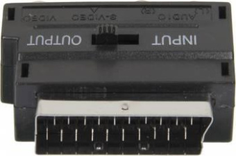 Адаптер аудио-видео Ningbo SCART (m)/3хRCA (f)/S-VIDEO (f) черный (JSP005) от магазина РЭССИ