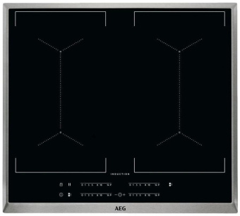 Индукционная варочная поверхность AEG IKE64450XB черный от магазина РЭССИ