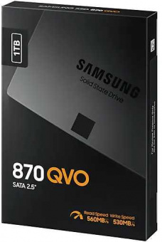 Накопитель SSD Samsung SATA III 1Tb MZ-77Q1T0BW 870 QVO 2.5" от магазина РЭССИ