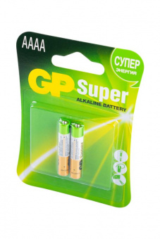 Элемент питания GP Super GP25A-2CR2 AAAA BL2 от магазина РЭССИ
