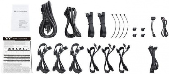 Блок питания Thermaltake ATX 850W Toughpower PF1 ARGB 80+ platinum 24+2x(4+4) pin APFC 140mm fan color LED 12xSATA Cab Manag RTL от магазина РЭССИ