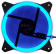 Вентилятор Aerocool Rev Blue 120x120mm 3-pin 15dB 153gr LED Ret от магазина РЭССИ