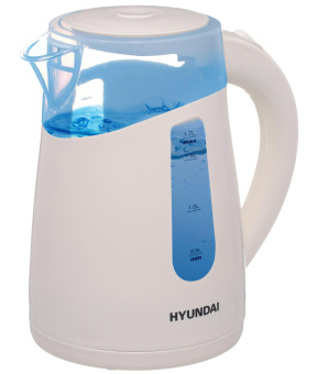 Чайник электрический Hyundai HYK-P2030 1.7л. 2200Вт кремовый (корпус: пластик) от магазина РЭССИ
