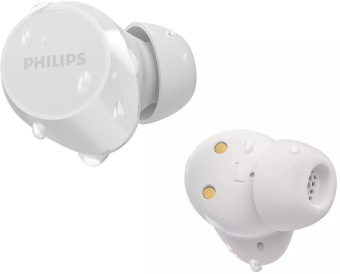 Гарнитура внутриканальные Philips TAT1209 белый беспроводные bluetooth в ушной раковине (TAT1209WT/00) от магазина РЭССИ