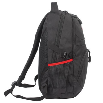 Универсальный рюкзак GERMANIUM S-06 уплотненная спинка облегченный черный 46х32х15 см 226953 от магазина РЭССИ